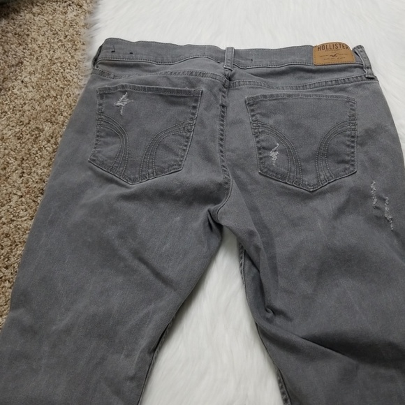 Hollister boyfriend jeans low rise size 7 - Picture 5 of 8